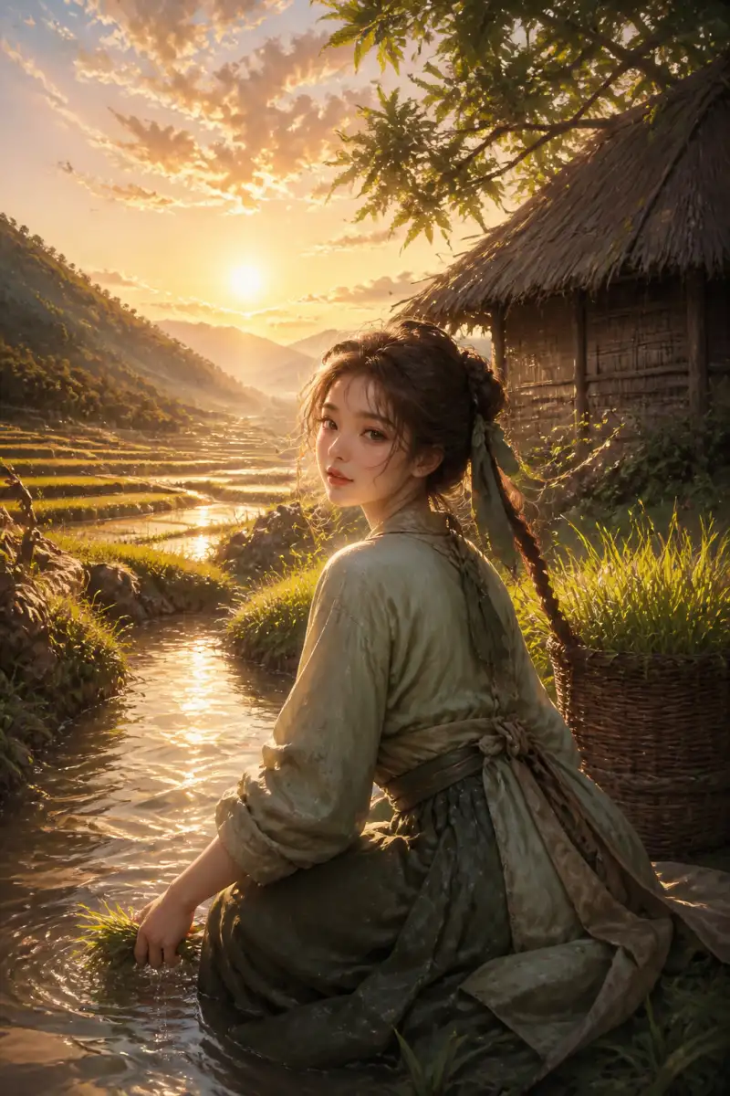 ทะลุมิติมาทั้งที ดันมาอยู่ในร่างเด็กสาวตระกูลชาวนา