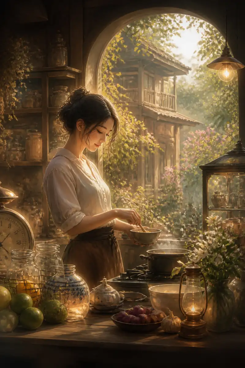 ร้านปรุงรสความสุขจากวัตถุดิบแห่งวันวาน