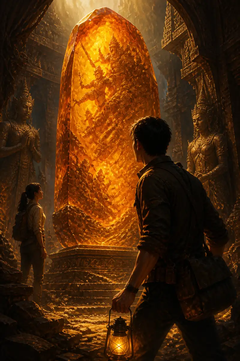 อาถรรพ์จารึกแห่งพงศาวดารสีอำพัน