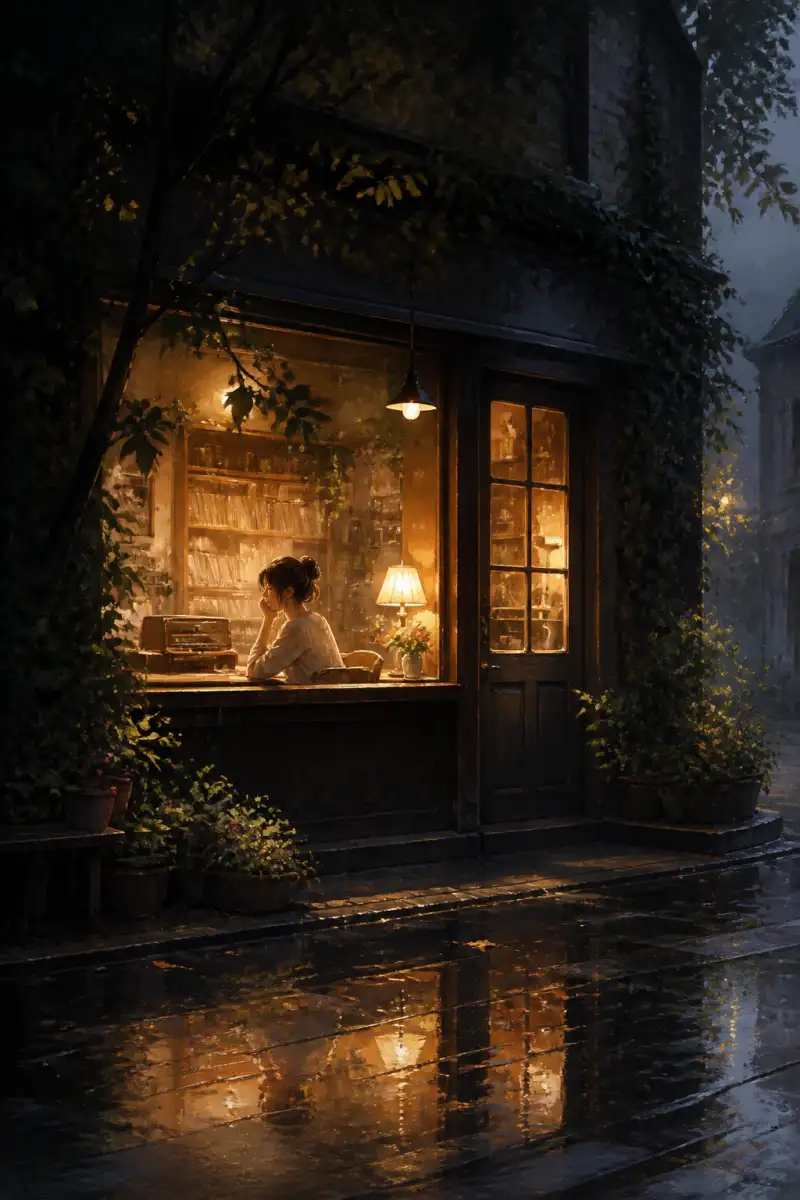 ร้านแบ่งปันจังหวะหัวใจในซอกหลืบของความเงียบงัน