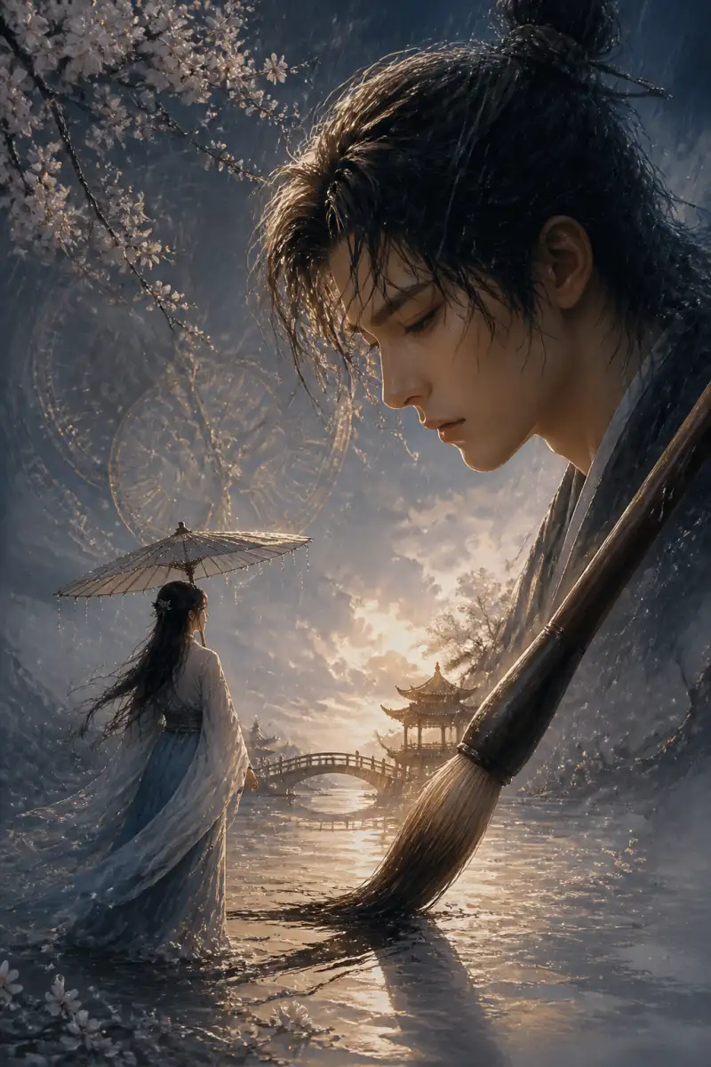 พิกัดหยาดฝนบนปลายพู่กันแห่งกาลเวลา