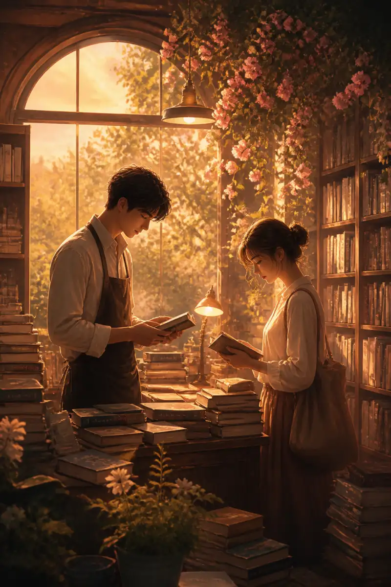 ร้านแบ่งปันจังหวะหัวใจผ่านการร้อยเรียงถ้อยคำจากหนังสือมือสอง